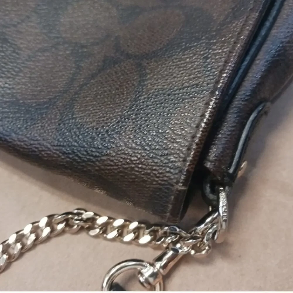 GUC Coach 'Ruby' Bag Crossbody Clutch Purse